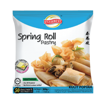 EVERBEST  500g SPRING ROLL PASTRY 7.5
