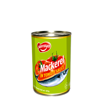 NARAYA CANNED FOOD  425g MACKEREL IN TOMATO SAUCE