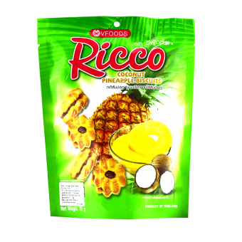 VFOODS RICCO COCONUT PINEAPPLE BISCUITS