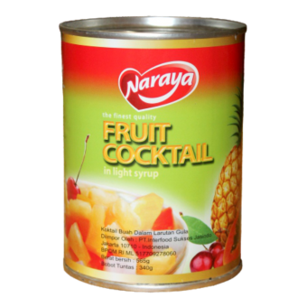 NARAYA CANNED FRUIT COCKTAIL IN SYRUP