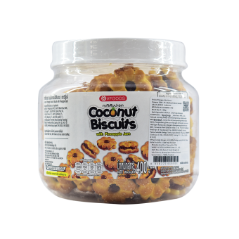 VFOODS COCONUT PINEAPPLE BISCUITS