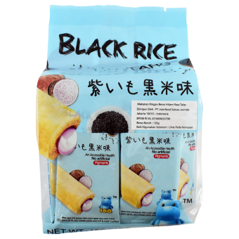 I.B.O RICE CAKE BLACK RICE TARO