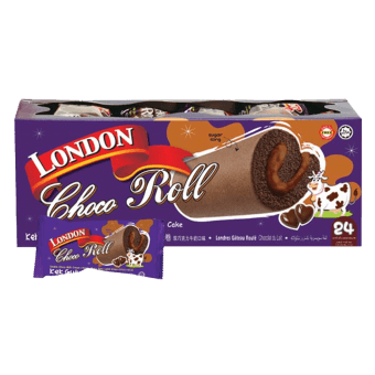 LONDON Choco Roll Kotak Double Choco